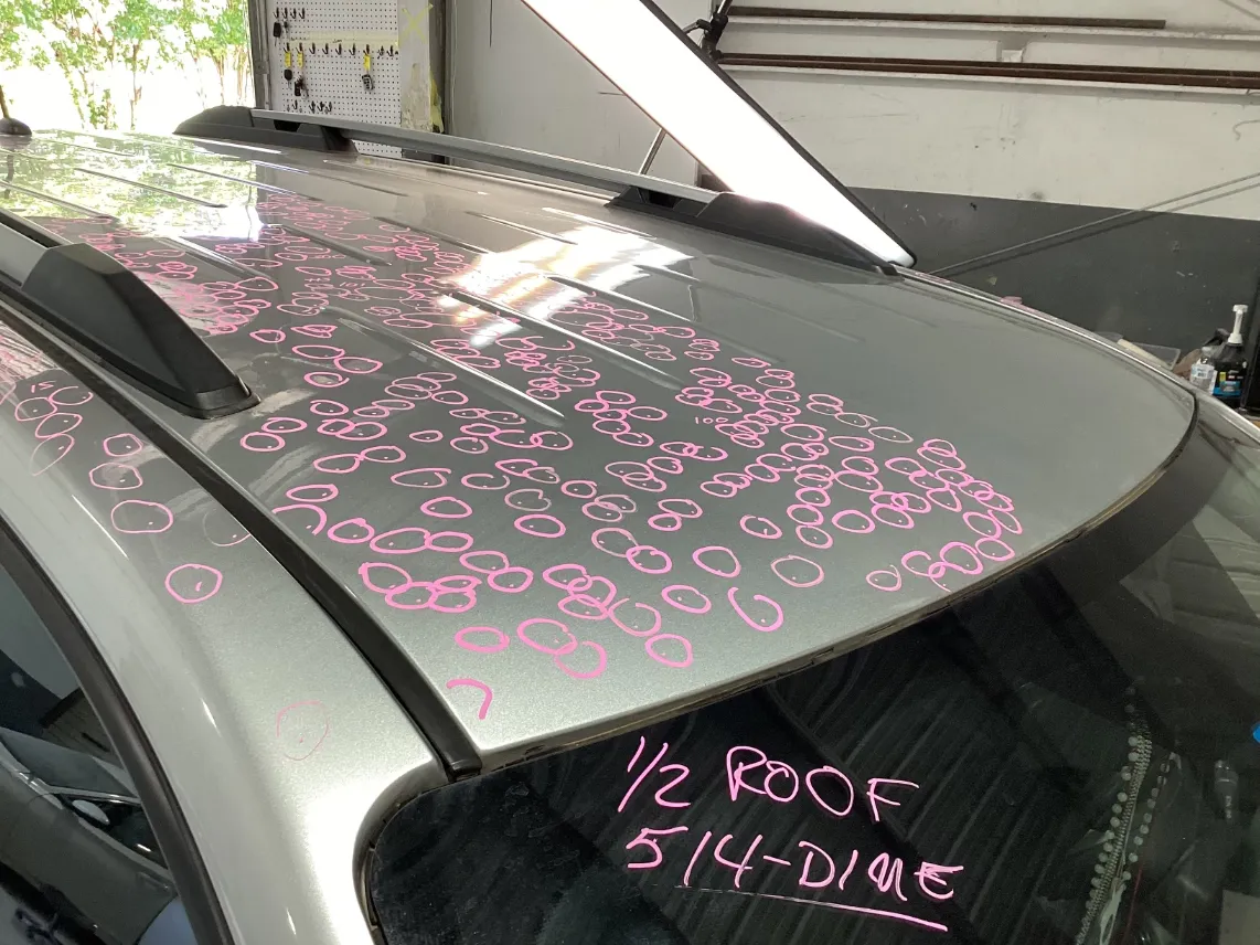 Hail damage repair